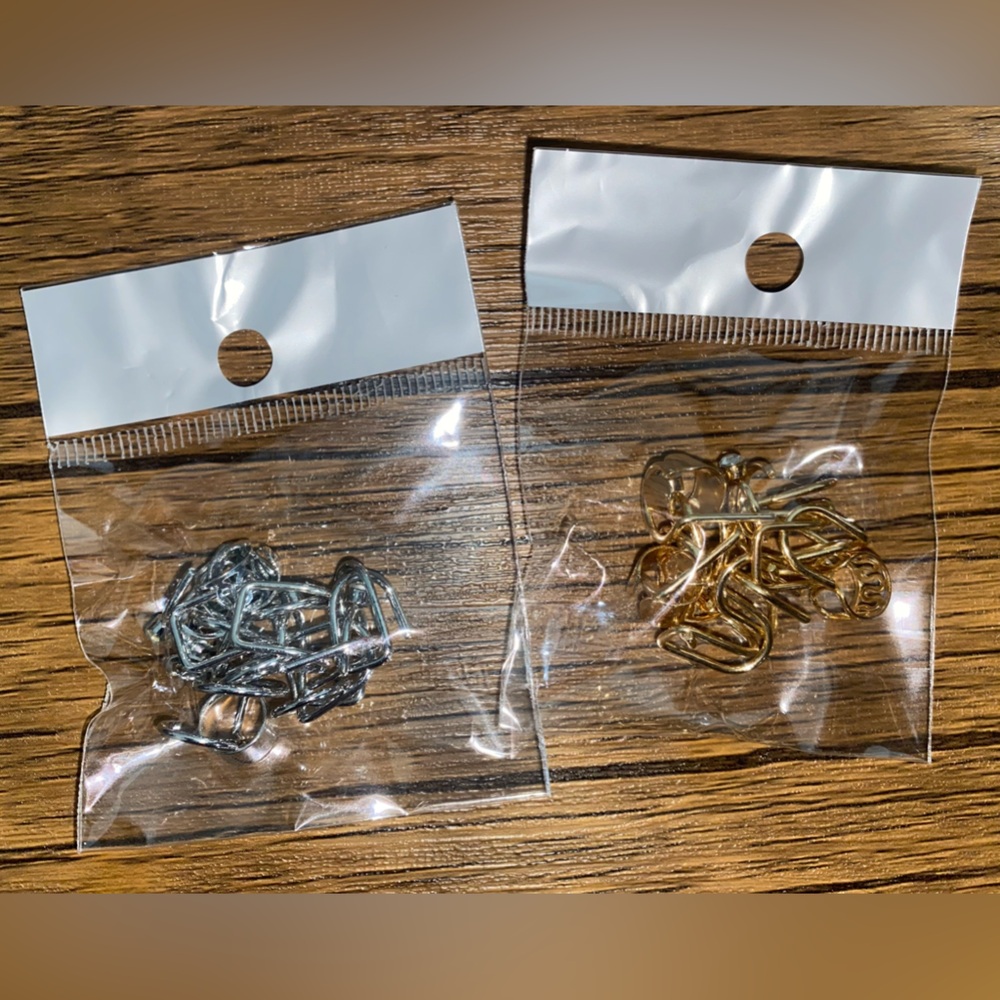 NIP Metal Hair Jewelry